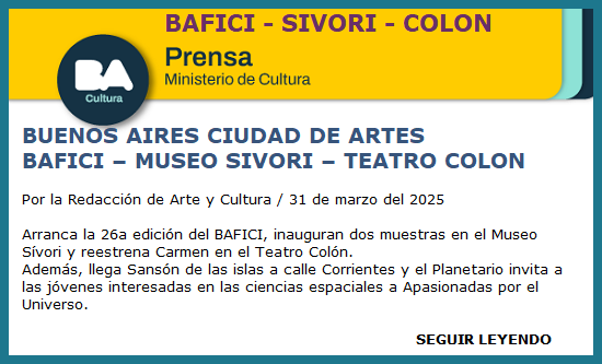 BAFICI SIVORI COLON